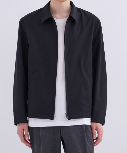 セール】VISTO WOOL ジップブルゾン 保温透湿性｜防シワ｜防臭