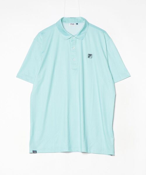 FILA（フィラ）の「フィラ FILA 半袖シャツ（シャツ/ブラウス・メンズ・ホワイト/ネイビー/ライトグリーン・4L/S/M/L/LL/3L）」の3枚目の写真
