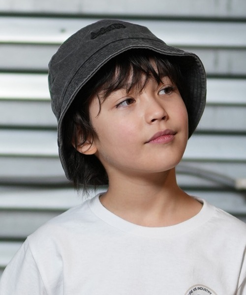 DC（ディーシー）の「DC/ディーシー キッズ ハット 25 KD WASHED HAT YCP251606（ハット・キッズ・ブラック/ベージュ/インディゴブルー・FREE）」の2枚目の写真