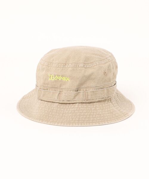 DC（ディーシー）の「DC/ディーシー キッズ ハット 25 KD WASHED HAT YCP251606（ハット・キッズ・ブラック/ベージュ/インディゴブルー・FREE）」の5枚目の写真