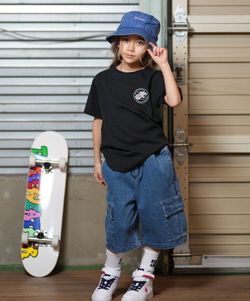 DC（ディーシー）の「DC/ディーシー キッズ ハット 25 KD WASHED HAT YCP251606（ハット・キッズ・ブラック/ベージュ/インディゴブルー・FREE）」の11枚目の写真
