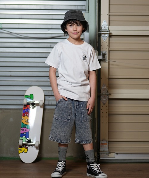 DC（ディーシー）の「DC/ディーシー キッズ ハット 25 KD WASHED HAT YCP251606（ハット・キッズ・ブラック/ベージュ/インディゴブルー・FREE）」の7枚目の写真