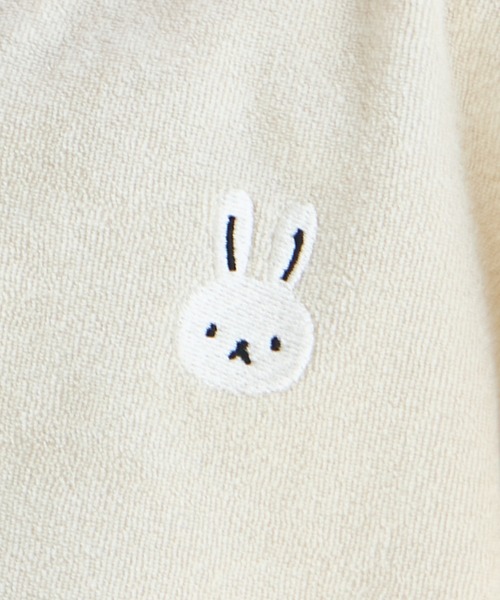 pairmanon(ペアマノン)の「【パイル】【リンクコーデ】【ベビー】動物モチーフ刺繍ロンパース(ロンパース・キッズ・ブラウン/ネイビー/ベージュ・70/80)」の4枚目の写真