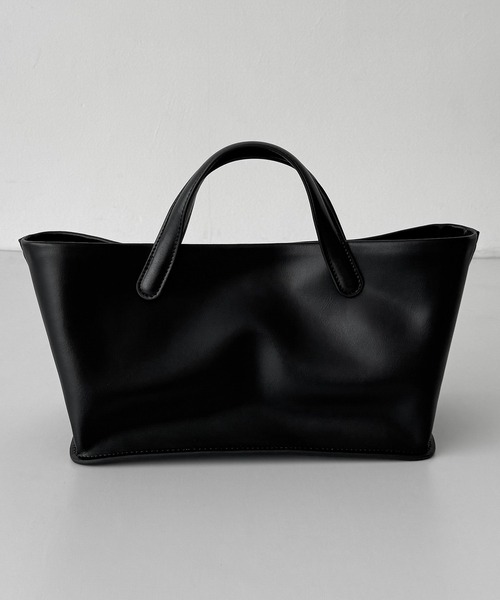 CANAL JEAN(キャナルジーン)の「El mar ワイドスクエア3WAYバッグ(ハンドバッグ・レディース・ブラック・ONE SIZE)」の8枚目の写真