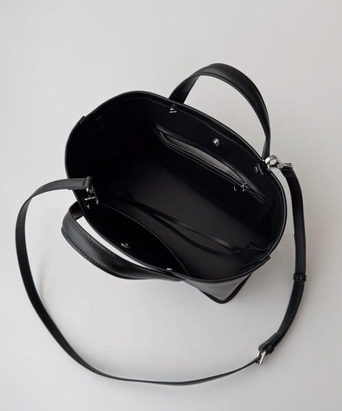 CANAL JEAN(キャナルジーン)の「El mar ワイドスクエア3WAYバッグ(ハンドバッグ・レディース・ブラック・ONE SIZE)」の11枚目の写真