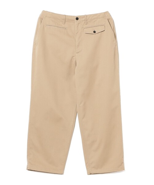 NULL(ヌル)の「NULL TOKYO / BIG CHINO(チノパンツ・メンズ・ベージュ/ブラック・SMALL/MEDIUM/LARGE/X-LARGE)」の3枚目の写真