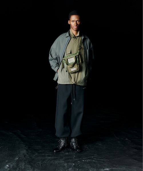 elephant TRIBAL fabrics（エレファントトライバルファブリックス）の「elephant TRIBAL fabrics Modern Military Zip Shirt（シャツ/ブラウス・メンズ・カーキ/グレー・FREE）」の3枚目の写真