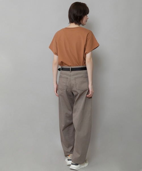 新品 Munich ミューニック　プリントオックスフォードシャツ　25SS Munich（ミューニック）の「ロゴプリント 前後2Way七分袖T