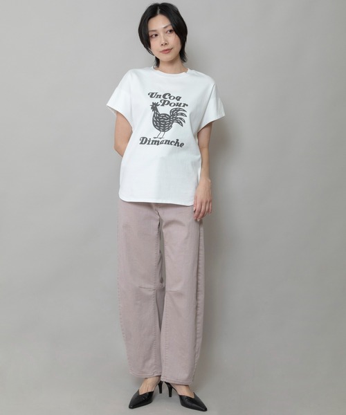 新品 Munich ミューニック　プリントオックスフォードシャツ　25SS coq