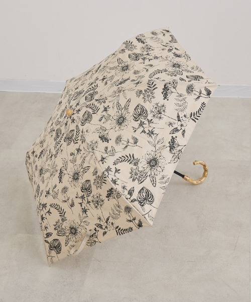 because 【晴雨兼用】 バンブーハンドル ミニトート付