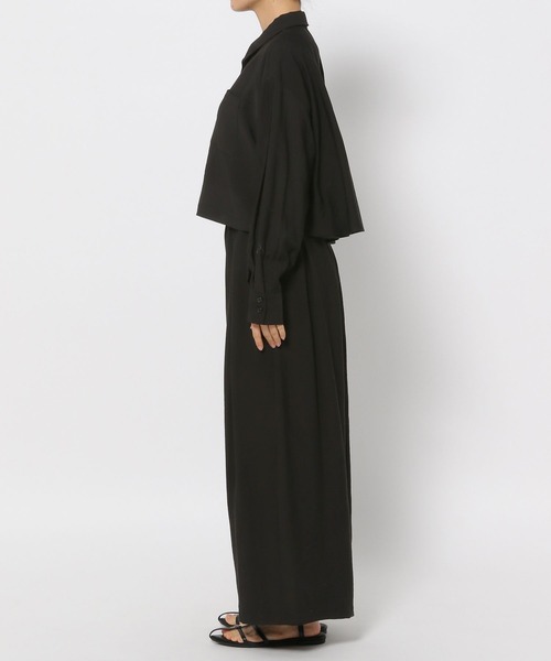 LEPSIM（レプシィム）の「シャツ＊タックワイドパンツ《2点セット》　320858（その他パンツ・レディース・チャコールグレー/ブラック・FREE）」の22枚目の写真