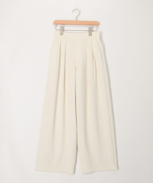 MICO COULIER（ミコクリエ）の「タックワイドパンツ（その他パンツ・レディース・ネイビー/オフホワイト・36/38）」の9枚目の写真