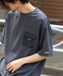【GERRY/ジェリー】冷感天竺 ナイロンポケット付半袖Tシャツ