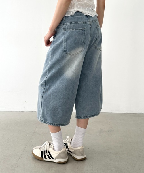 pam パム　ハーフパンツ　デニム　Mサイズ pam パム ハーフパンツ デニム Mサイズ