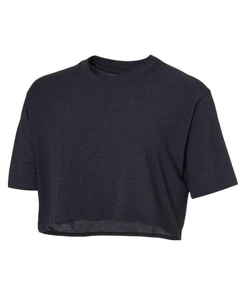 UNDER ARMOUR(アンダーアーマー)の「UAメリディアン ボクシー ショートスリーブ Tシャツ(トレーニング/レディース)(Tシャツ/カットソー・レディース・ブラック・S/M/L/XL)」の4枚目の写真