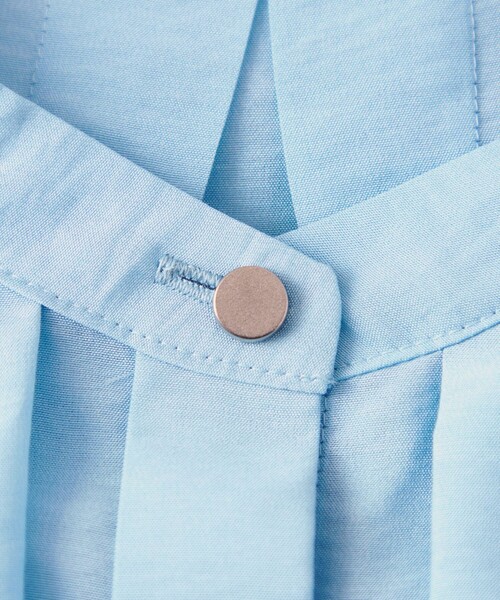 CAST:(キャストコロン)の「【オンでもオフでも活躍】レイヤードショートスリーブブラウス(シャツ/ブラウス・レディース・ホワイト/ネイビー/ブルー系その他2・S/M)」の12枚目の写真