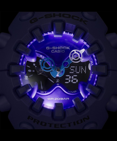 G-SHOCK(ジーショック)の「GA-V01シリーズ / GA-V01-2AJF(アナログ腕時計・メンズ・ブルーパープル・FREE)」の4枚目の写真