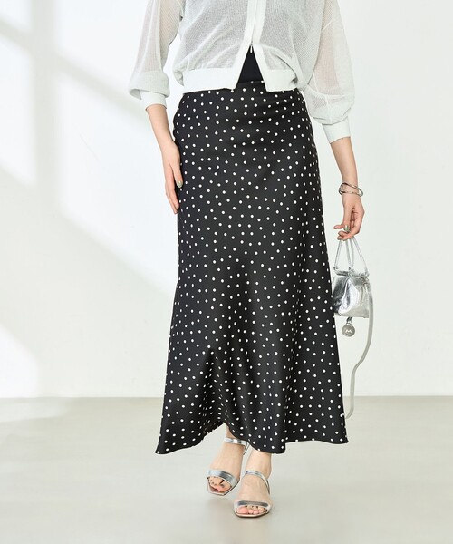 【新品タグ付き】NOLLEY'S sophi ウォッシャブルドットスカート36 新品タグ付き】NOLLEY'S sophi ウォッシャブルドットスカート36