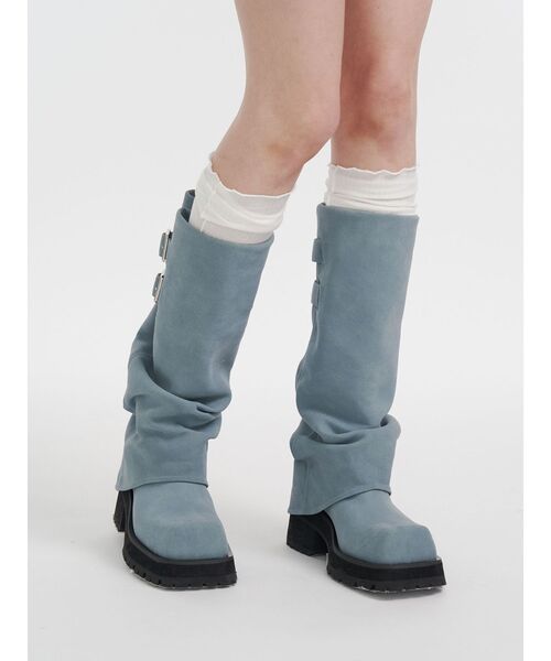ベルトカバーブーツ 厚底 靴（ブーツ）｜jouetie（ジュエティ）の