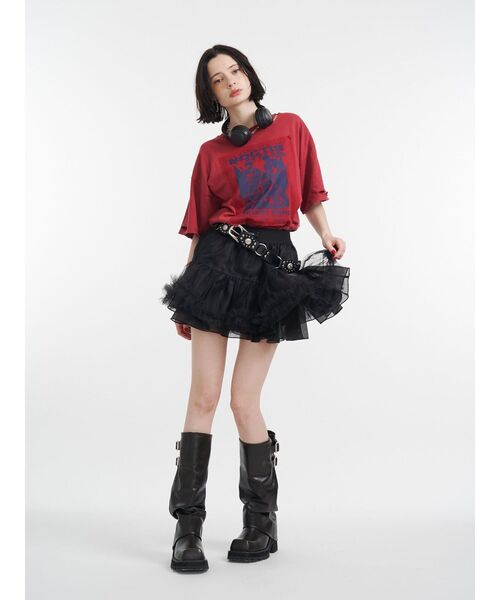 ベルトカバーブーツ 厚底 靴（ブーツ）｜jouetie（ジュエティ）の