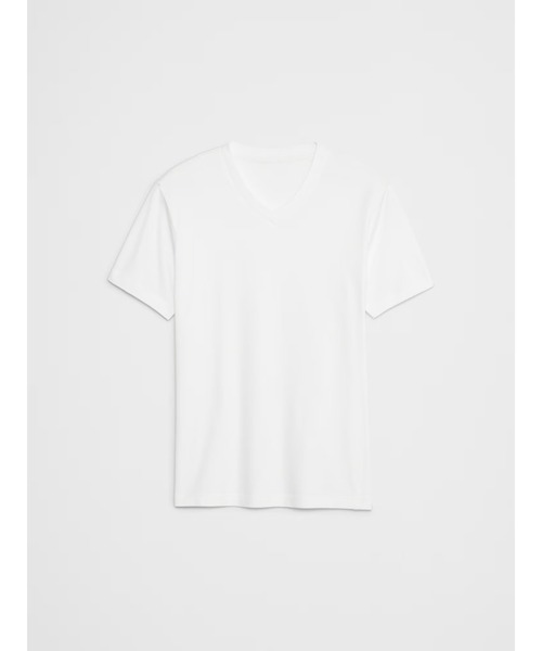 BANANA REPUBLIC FACTORY STORE(バナナリパブリック ファクトリーストア)の「BANANA REPUBLIC FACTORY STORE Luxe Touch VネックTシャツ(Tシャツ/カットソー・メンズ・ブラック/ホワイト・M/L/XL/S)」の7枚目の写真