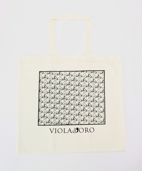 VIOLAd'ORO(ヴィオラドーロ)の「VIOLAd’ORO/ヴィオラドーロ BIANCA PVC(トートバッグ・レディース・ブラック/ベージュ・FREE)」の16枚目の写真