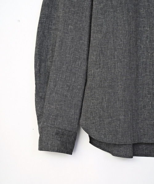 VICTIM ヴィクティム / LINEN BIG SHIRT セットアップリネン