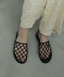 anuke(Ak[N)Braid Flat Shoes(T_)