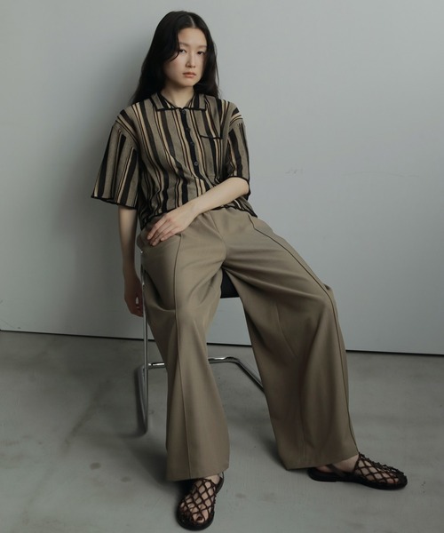 anuke（アンヌーク）の「Braid Flat Shoes（サンダル・レディース・ブラック/ブラウン・36inch/37inch/38inch）」の3枚目の写真