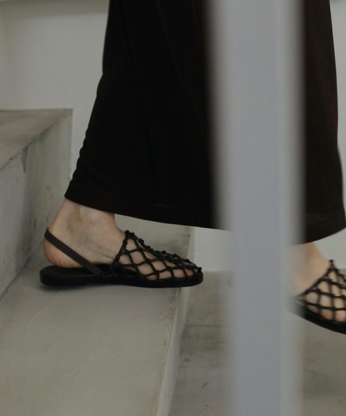 Braid Flat Shoes（サンダル）｜anuke（アンヌーク）の