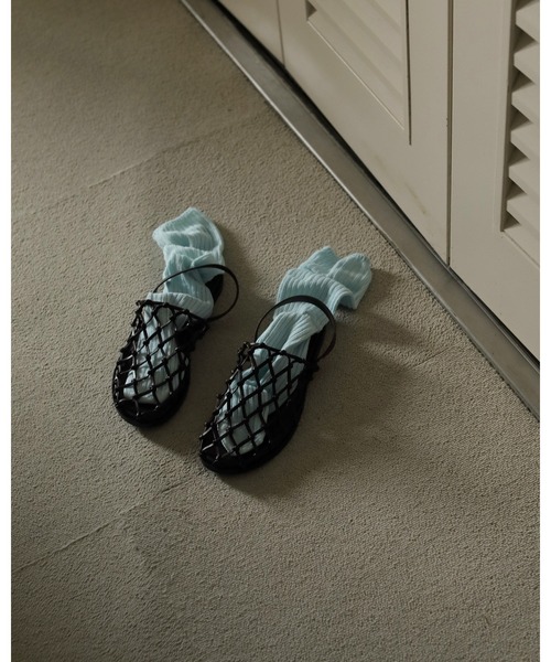 Braid Flat Shoes（サンダル）｜anuke（アンヌーク）のファッション