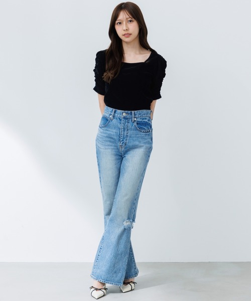 バーニーズニューヨークパフスリーブトップス スタイリング｜公式通販 バーニーズ ニューヨーク｜BARNEYS NEW
