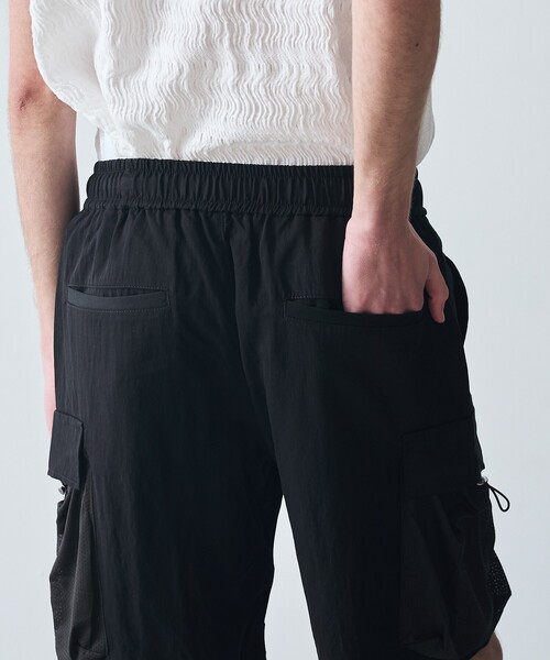 5351 POUR LES HOMMES(ゴーサンゴーイチプールオム)の「【25S/S】コンビネーション ショート カーゴパンツ(カーゴパンツ・メンズ・ブラック/カーキ・50/48/46/44)」の11枚目の写真