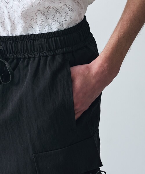 5351 POUR LES HOMMES(ゴーサンゴーイチプールオム)の「【25S/S】コンビネーション ショート カーゴパンツ(カーゴパンツ・メンズ・ブラック/カーキ・50/48/46/44)」の13枚目の写真