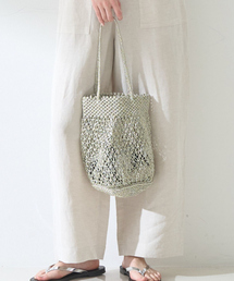 The Bagmati | 【The Bagmati/ザ バグマティ】メタリックネットバッグ(トートバッグ)