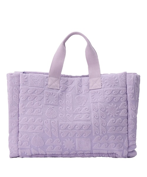 ROXY（ロキシー）の「SUNBATHING BAG/ロキシーパイル地トートバッグ（トートバッグ・レディース・パープル/ネイビー/オレンジ・FREE）」の11枚目の写真