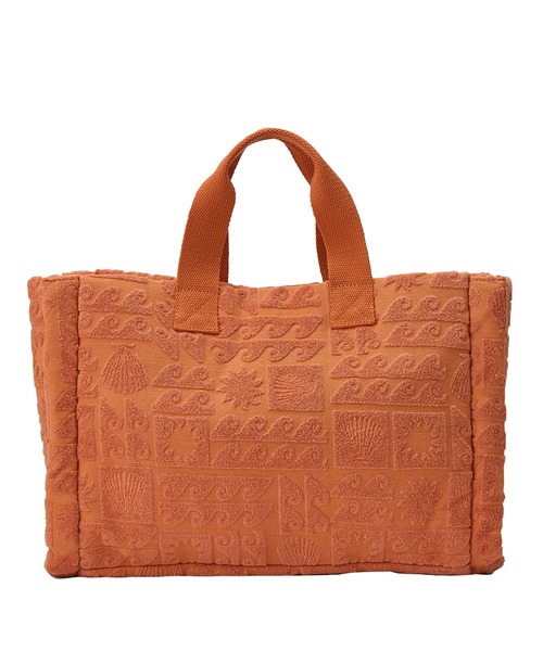 ROXY（ロキシー）の「SUNBATHING BAG/ロキシーパイル地トートバッグ（トートバッグ・レディース・パープル/ネイビー/オレンジ・FREE）」の15枚目の写真