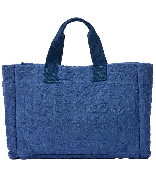 ROXY（ロキシー）の「SUNBATHING BAG/ロキシーパイル地トートバッグ（トートバッグ・レディース・パープル/ネイビー/オレンジ・FREE）」の5枚目の写真