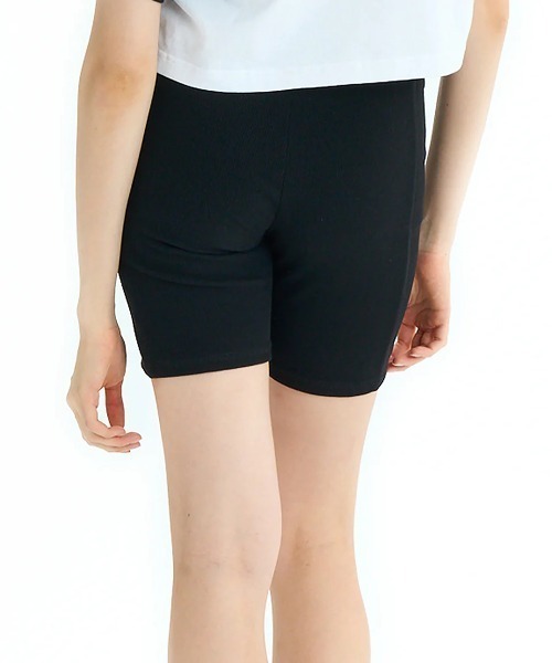RVCA(ルーカ)の「RVCA レディース RIBBED BIKE SHORTS ショートパンツ 【2025年夏モデル】/ルーカタイトフィットバイクショーツ(その他パンツ・レディース・ブラック・SMALL/MEDIUM)」の10枚目の写真
