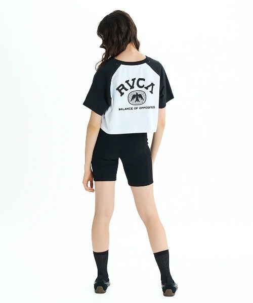 RVCA(ルーカ)の「RVCA レディース RIBBED BIKE SHORTS ショートパンツ 【2025年夏モデル】/ルーカタイトフィットバイクショーツ(その他パンツ・レディース・ブラック・SMALL/MEDIUM)」の5枚目の写真
