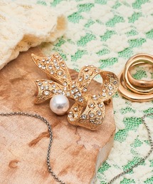 ALLURELLE（アリュレル）の「【ALLURELLE】選べるバリエーション パールモチーフブローチ 結婚式 二次会 パーティー フォーマル オケージョン セレモニー KNF-TP（ブローチ/コサージュ）」