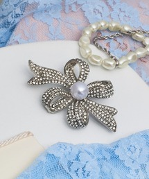 ALLURELLE（アリュレル）の「【ALLURELLE】選べるバリエーション パールモチーフブローチ 結婚式 二次会 パーティー フォーマル オケージョン セレモニー KNF-TP（ブローチ/コサージュ）」