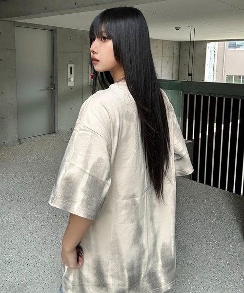 KsG(ケーエスジー)の「タイダイフロントロゴTシャツ(Tシャツ/カットソー・レディース・ブラック/グレー・SMALL/MEDIUM/LARGE)」の12枚目の写真