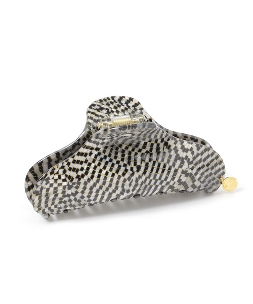 GLOBAL WORK(グローバルワーク)の「ビンテージカラーバンス/494035(バレッタ/ヘアクリップ・レディース・ブラウン系その他7/ブラック/ブラウン・ONE SIZE)」の2枚目の写真