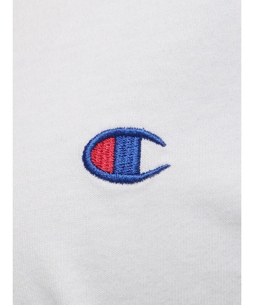 Champion(チャンピオン)の「Champion Tシャツ USAコットン100% 綿100 ワンポイントロゴ 刺繍 C3-X352(Tシャツ/カットソー・メンズ・ブラック/ネイビー/ホワイト/ブルー/スカイブルー・LL/M/L)」の8枚目の写真