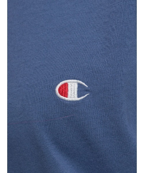 Champion(チャンピオン)の「Champion Tシャツ USAコットン100% 綿100 ワンポイントロゴ 刺繍 C3-X352(Tシャツ/カットソー・メンズ・ブラック/ネイビー/ホワイト/ブルー/スカイブルー・LL/M/L)」の16枚目の写真