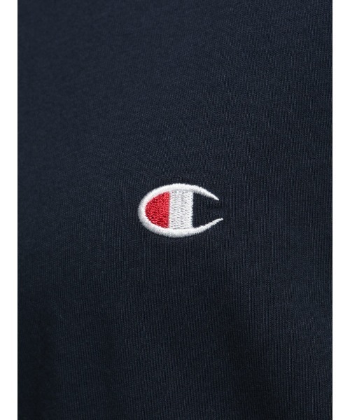 Champion(チャンピオン)の「Champion Tシャツ USAコットン100% 綿100 ワンポイントロゴ 刺繍 C3-X352(Tシャツ/カットソー・メンズ・ブラック/ネイビー/ホワイト/ブルー/スカイブルー・LL/M/L)」の13枚目の写真