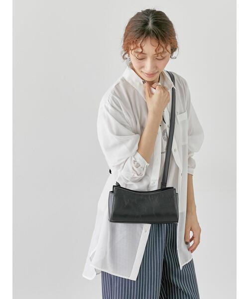 Lugnoncure(ルノンキュール)の「金釦レギュラーカラーシアーシャツ(シャツ/ブラウス・レディース・ブラウン/ブラック/チャコールグレー/オフホワイト・F)」の10枚目の写真