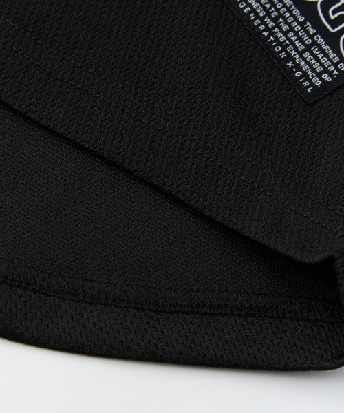 X-girl（エックスガール）の「OLD ENGLISH LOGO BASEBALL SHIRT（シャツ/ブラウス・レディース・ブラック/ブラウン・S/M）」の14枚目の写真