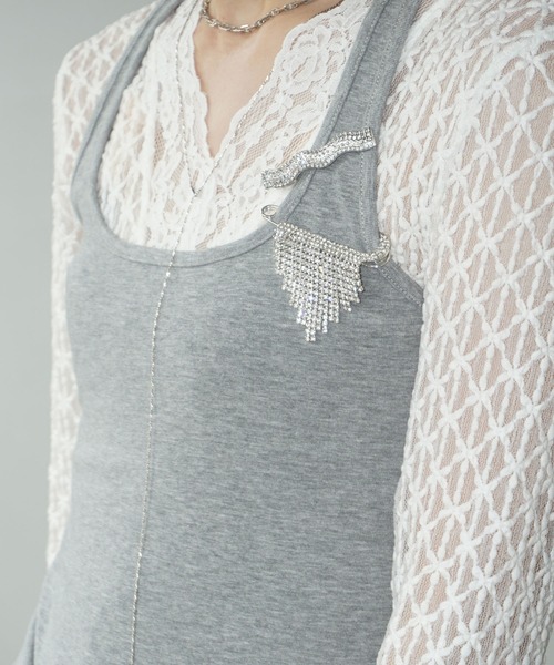 グラムフリンジブローチ cha25s036-ファッション通販サイト-chuclla